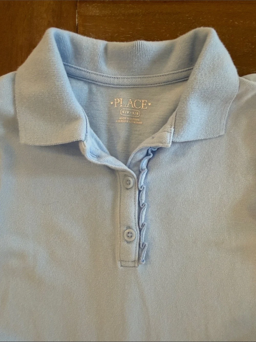 Children’s Place Uniform Dress Light Blue Size 5/6